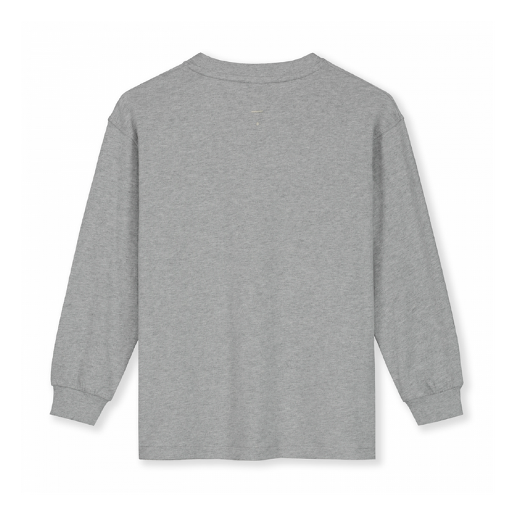 Gray Label Oversized Longsleeve Shirt Grey Melange - La Gentile Store