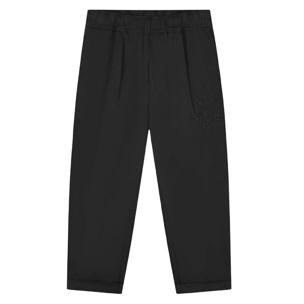 Gray Label Pop Twill Trousers Nearly Black - La Gentile Store