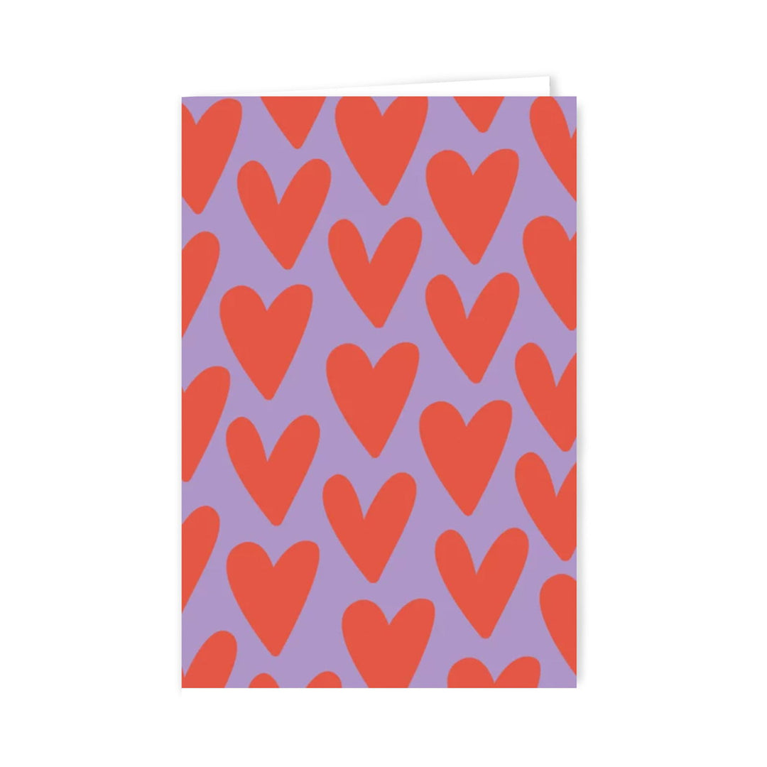 Hearts Greeting Card + Envelope - La Gentile Store