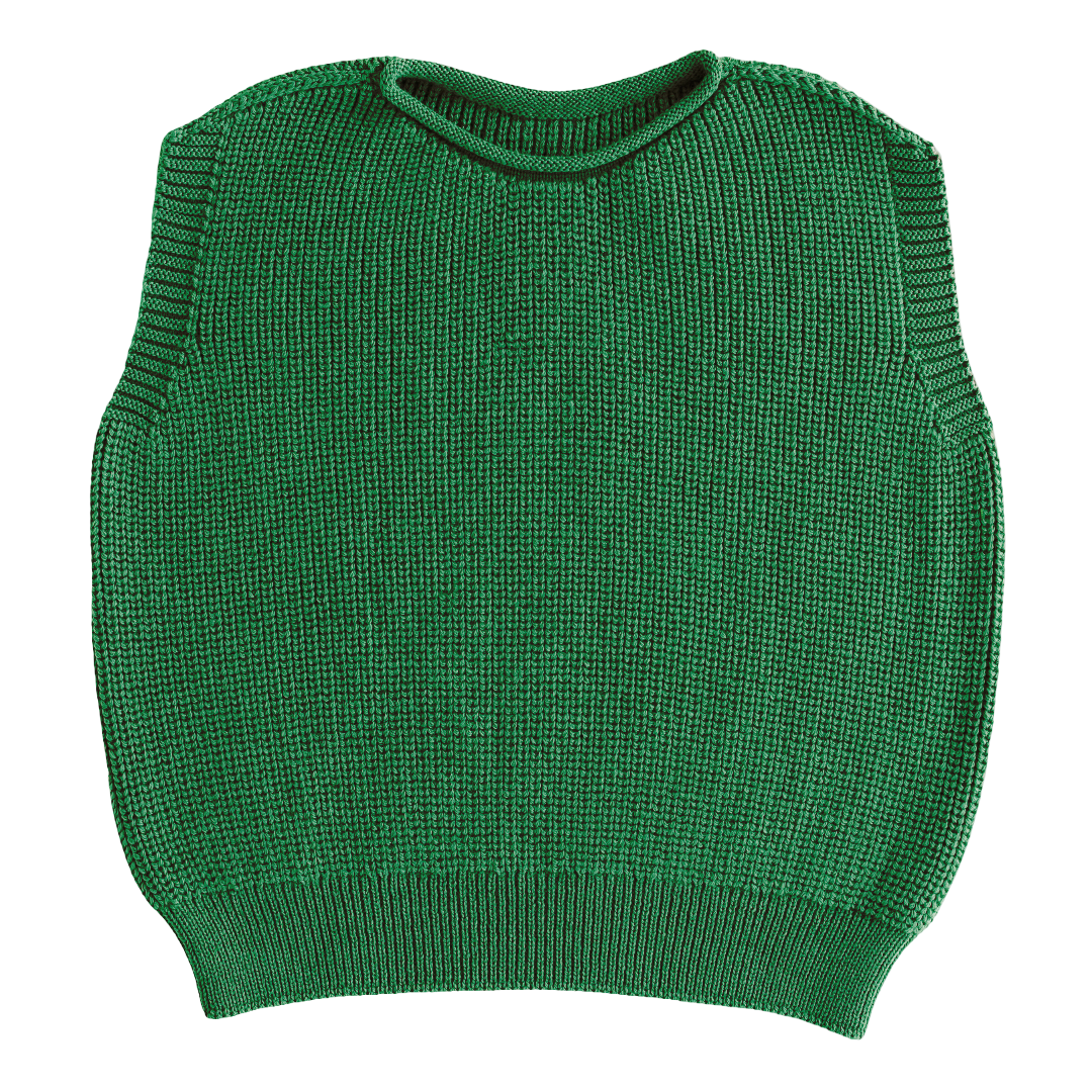 Hvid Harvey Kids Vest Grass