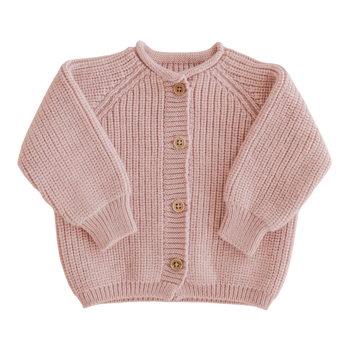 Hvid Cardigan Inga Powder