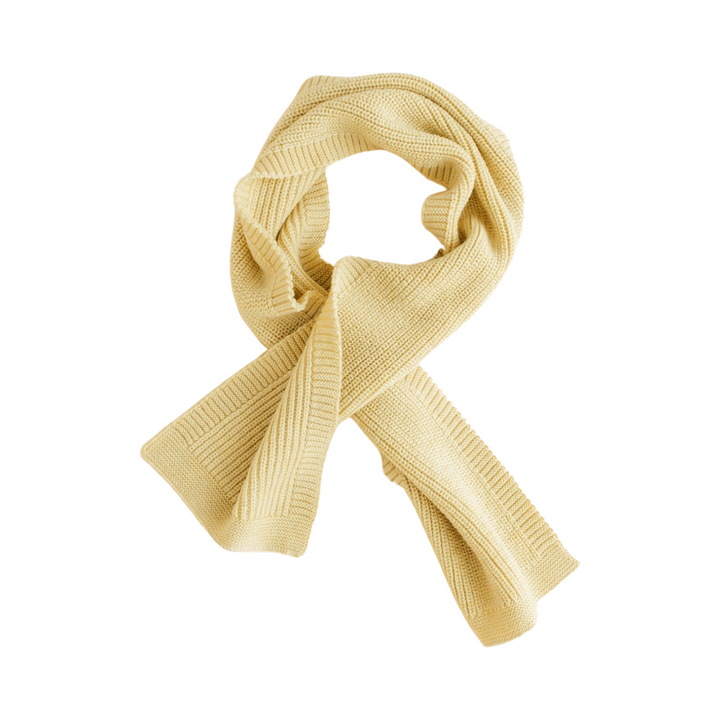 Hvid Gustave Scarf Light Yellow
