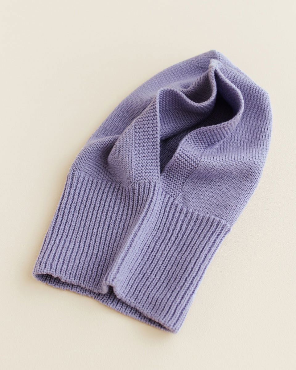 Hvid Balaclava Eddy Lilac - La Gentile Store
