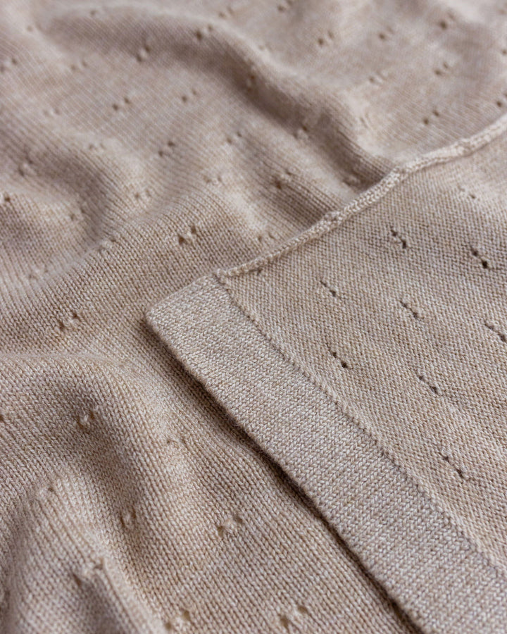 Hvid Blanket Bibi Sand - La Gentile Store
