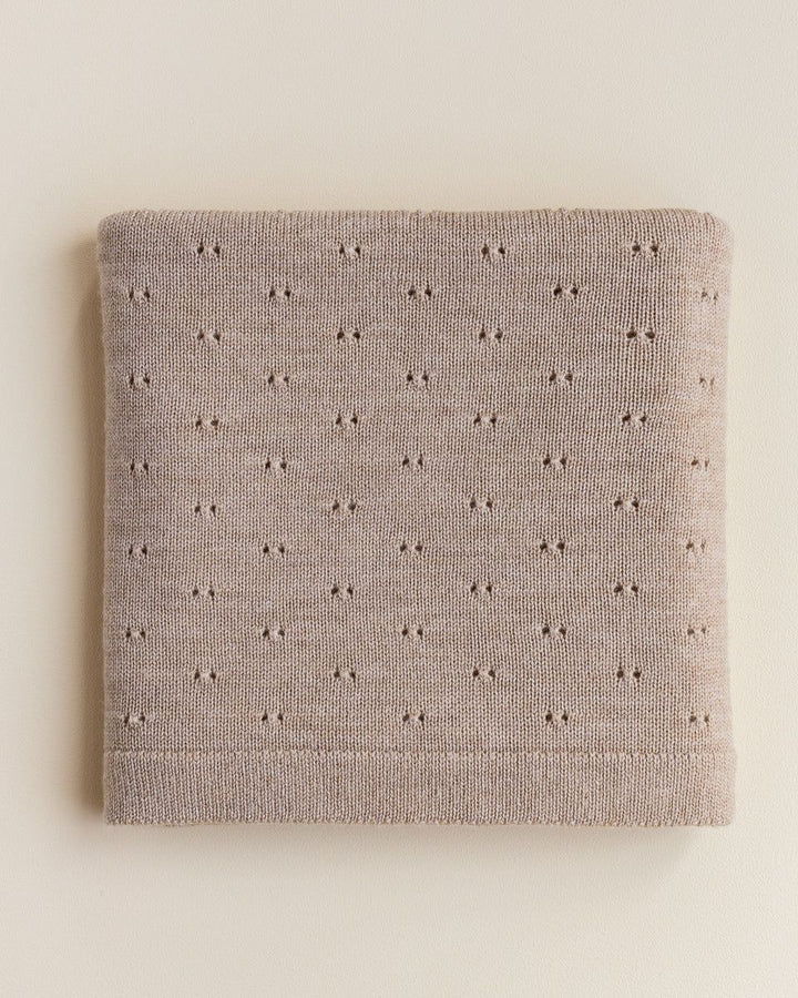 Hvid Blanket Bibi Sand - La Gentile Store