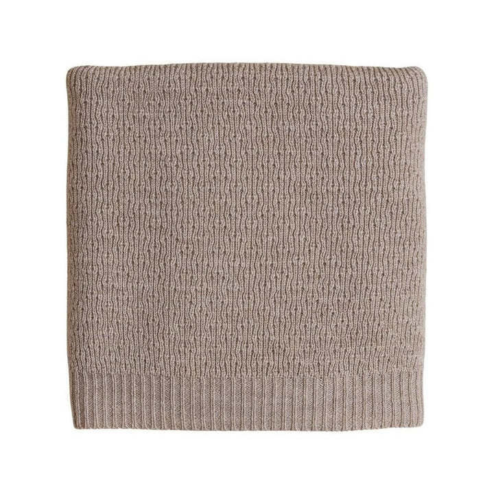 Hvid Blanket Dora Sand - La Gentile Store
