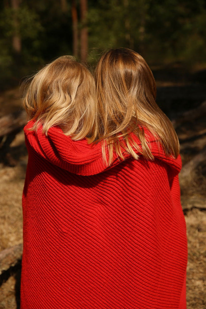 Hvid Blanket Gaston Apple Red - La Gentile Store