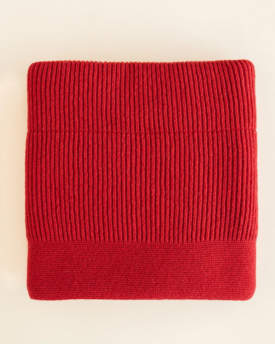 Hvid Blanket Gaston Apple Red - La Gentile Store