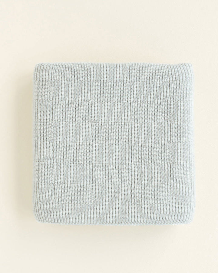Hvid Blanket Ivy Light Grey - La Gentile Store
