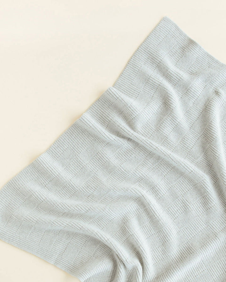 Hvid Blanket Ivy Light Grey - La Gentile Store
