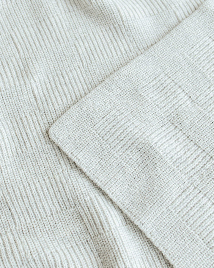 Hvid Blanket Ivy Light Grey - La Gentile Store