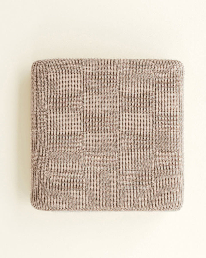 Hvid Blanket Ivy Sand - La Gentile Store