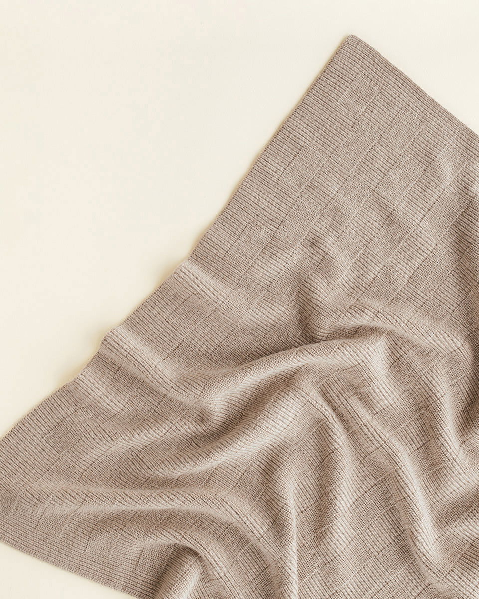 Hvid Blanket Ivy Sand - La Gentile Store