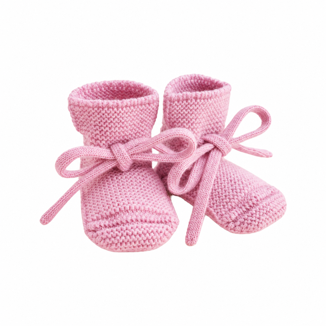 Hvid Booties Cotton Candy