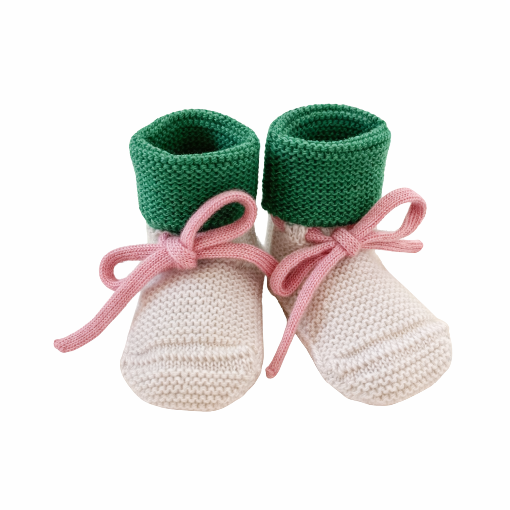 Hvid Booties Cream - Grass