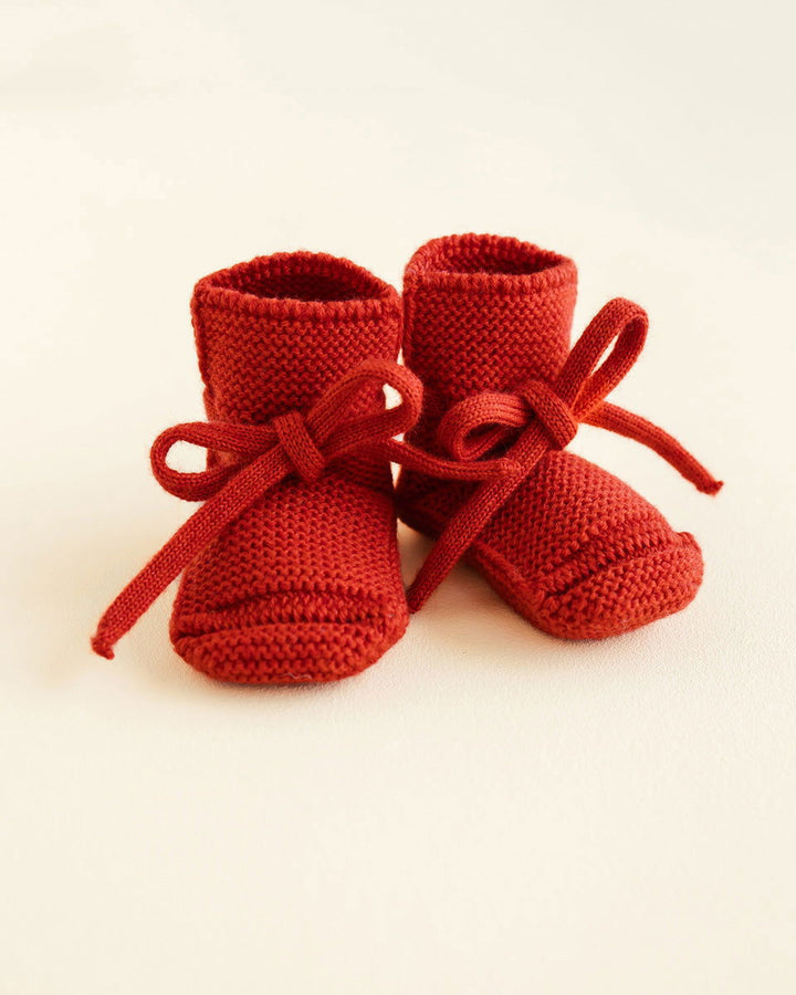 Hvid Booties Red - La Gentile Store