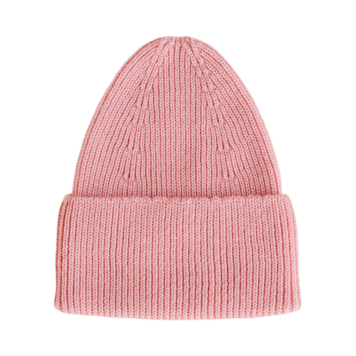 Hvid Fonzie Kids Beanie Bubblegum - La Gentile Store