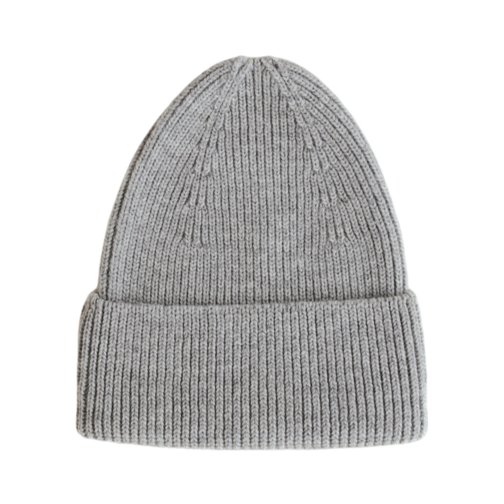 Hvid_Fonzie_Kids_Beanie_Grey_M