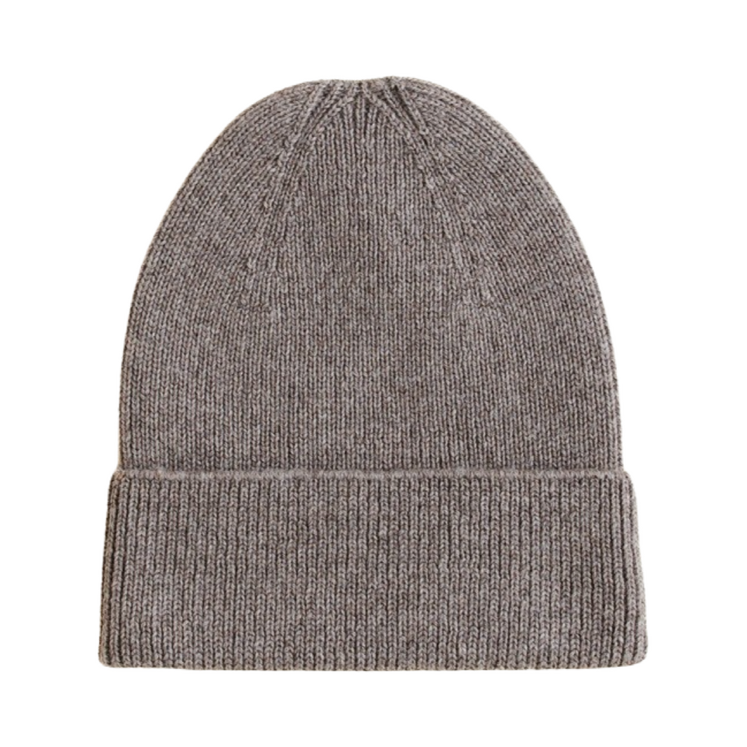 Hvid Fonzie Newborn Beanie Otter - La Gentile Store