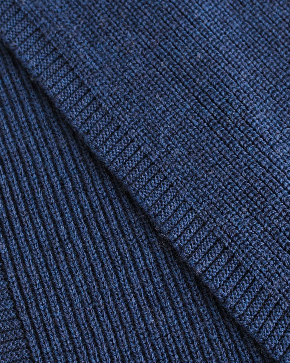 Hvid Gustave Scarf Blue - La Gentile Store