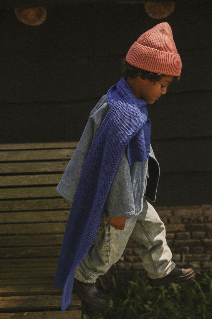 Hvid Gustave Scarf Cobalt Blue - La Gentile Store