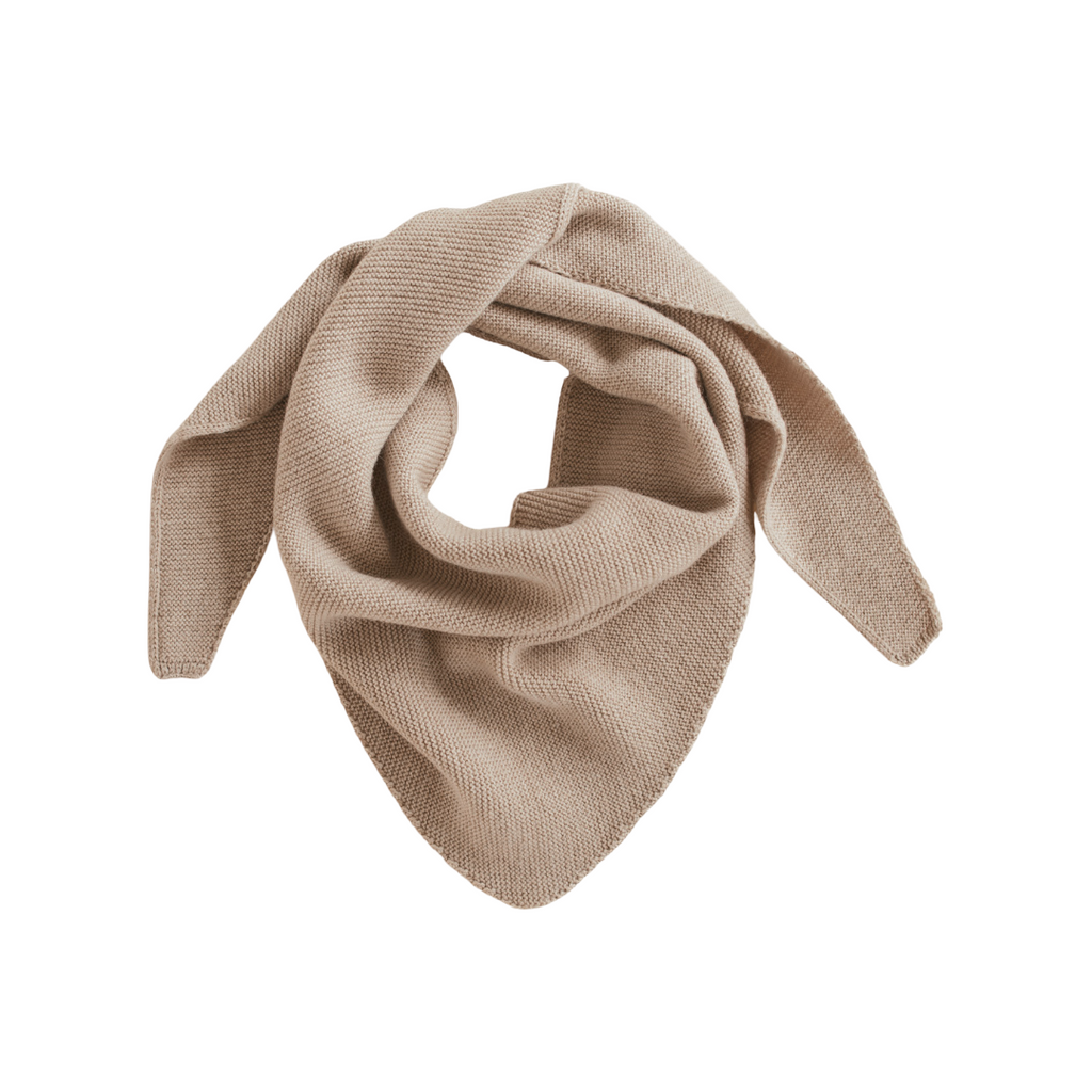 Hvid Sand Triangle Scarf Josephina - Hvid Triangle Scarf Beige
