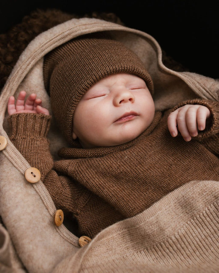 Hvid Sweater Georgette Mocha - La Gentile Store