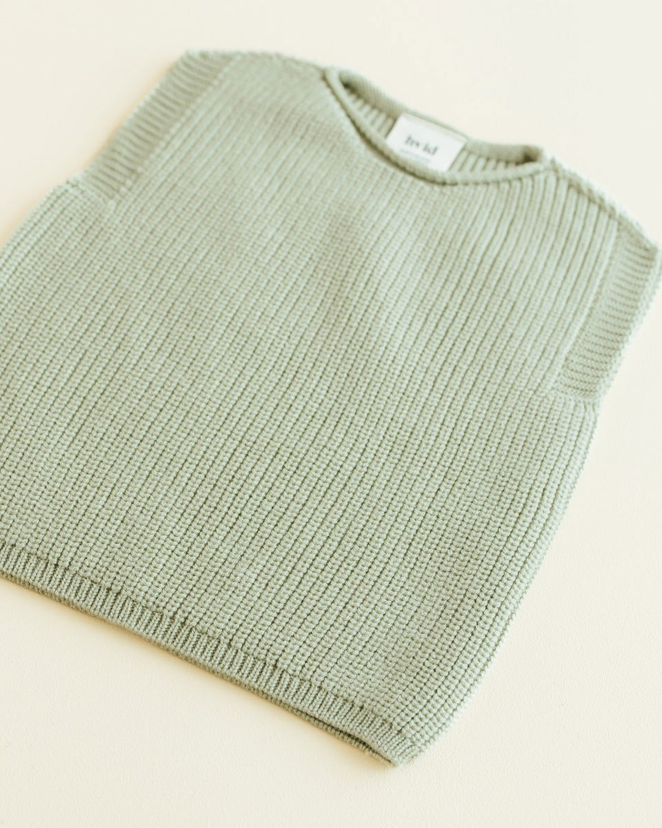 Hvid Vest Harvey Mint - La Gentile Store
