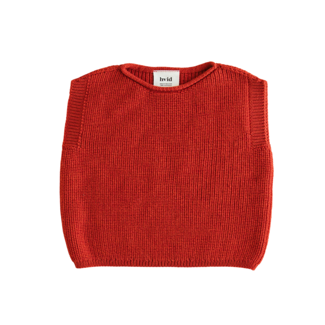 Hvid Vest Harvey Red - La Gentile Store