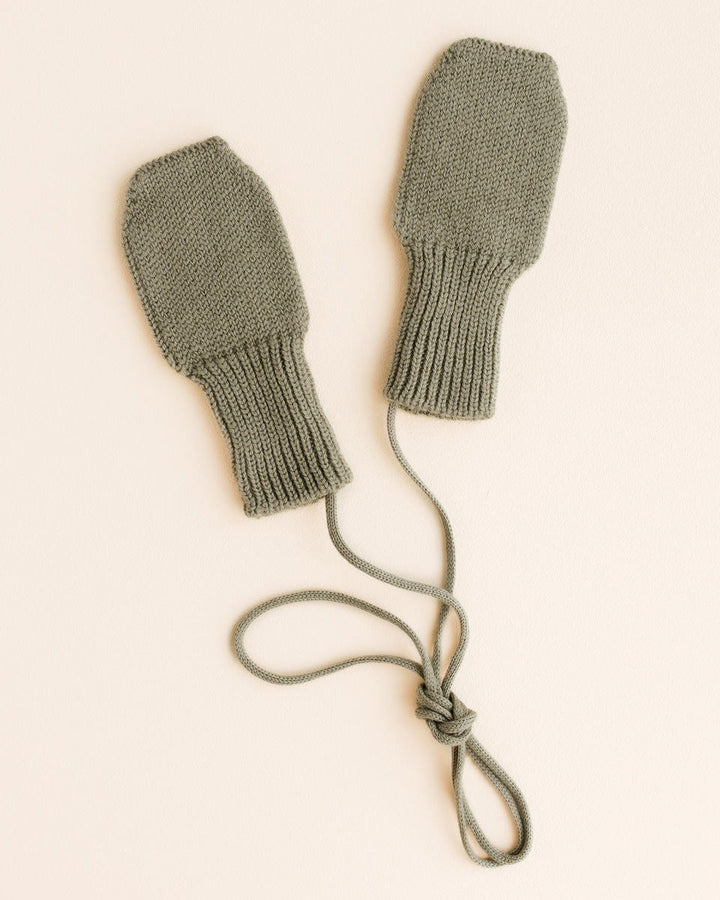 Hvid Wool Mittens Fiza Artichoke - La Gentile Store
