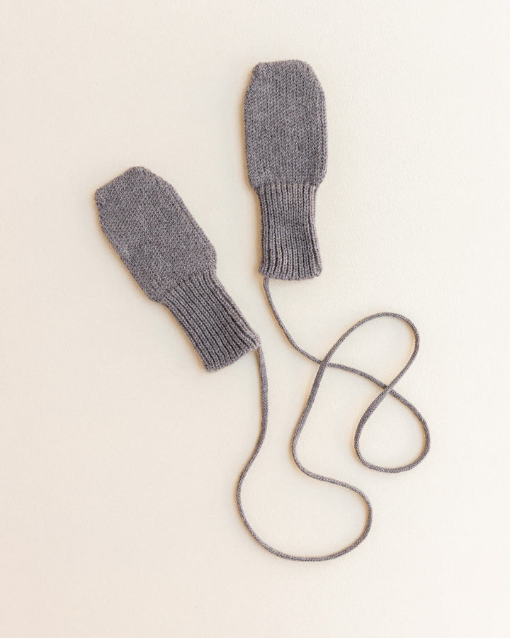 Hvid Wool Mittens Fiza Otter - La Gentile Store