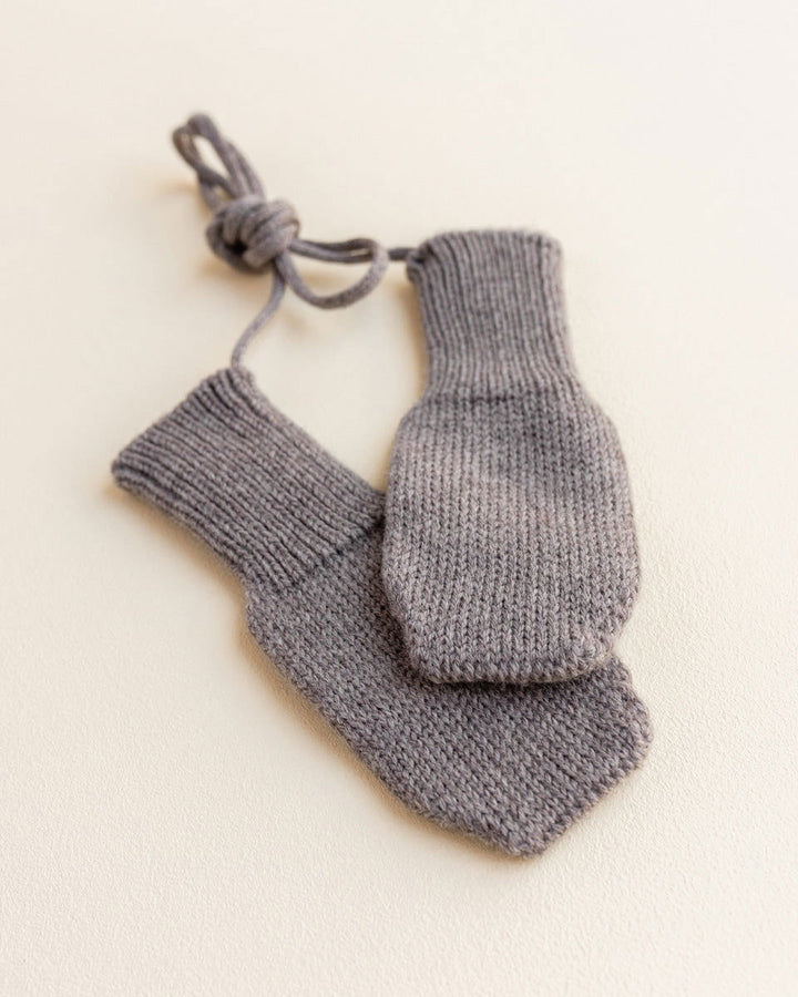 Hvid Wool Mittens Fiza Otter - La Gentile Store