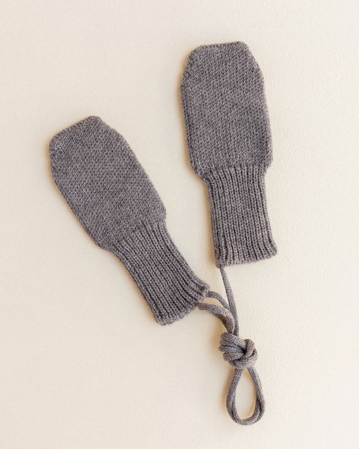 Hvid Wool Mittens Fiza Otter - La Gentile Store