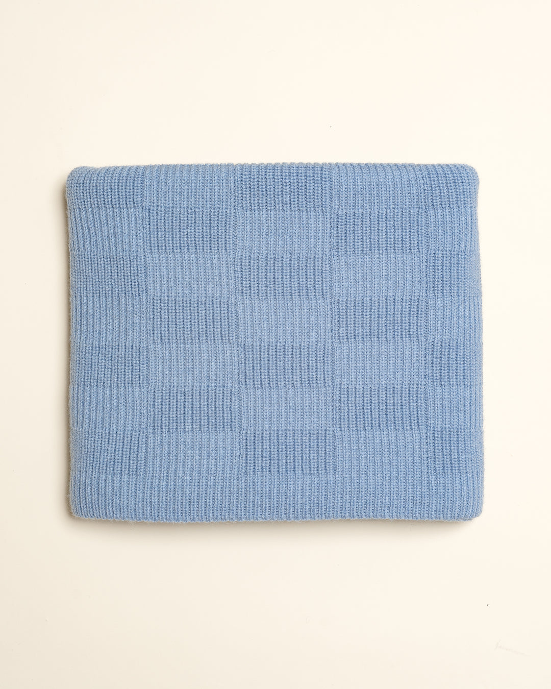 Hvid Blanket Ivy Light Blue