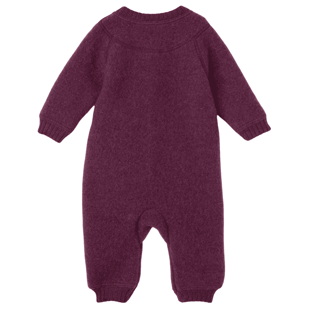 Joha Jumpsuit Wool Fleece Plum