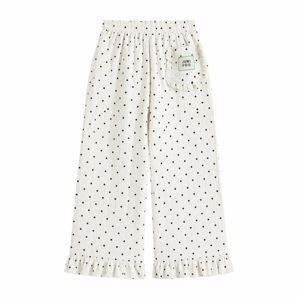 Juni Dora Pants Polka Dot - Polka Dot Kids Pants Juni – La Gentile