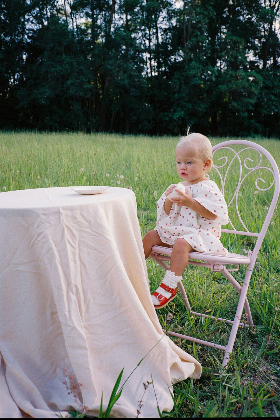 Juni Penny Dress Strawberry Broidery - La Gentile Store