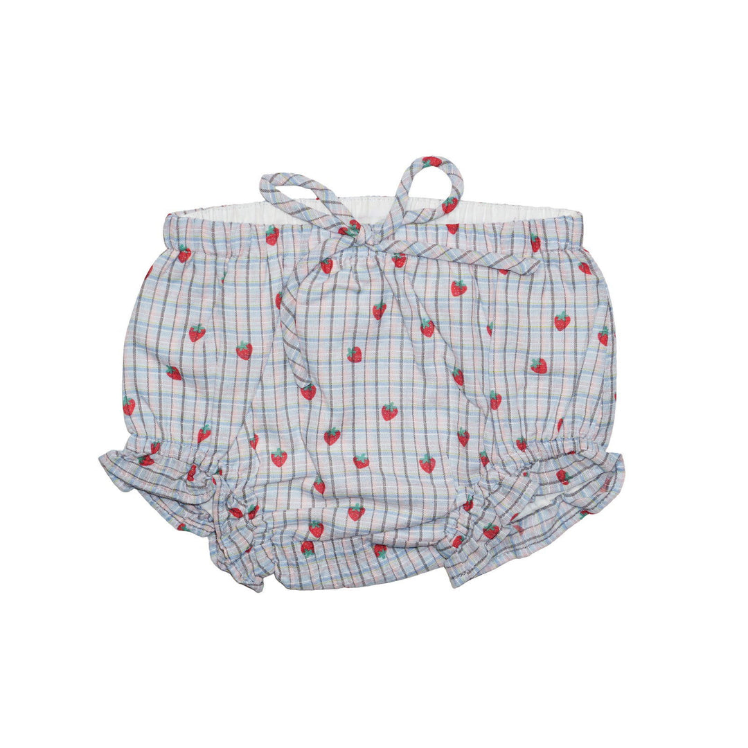 Juni Poet Bloomers Strawberry Check - La Gentile Store
