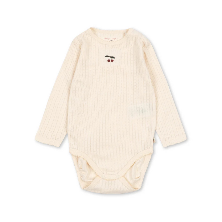Konges Sløjd Minnie Romper – White Smoke