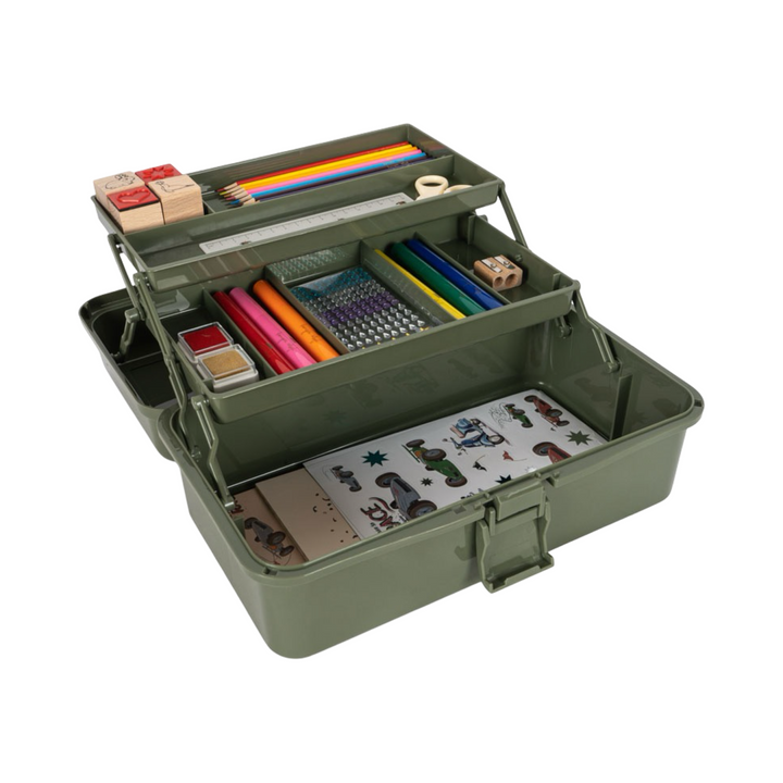 Konges Sløjd Creative Art Caddy Olivine