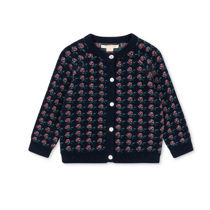 Konges Sløjd Belou Wool Cardigan Rose
