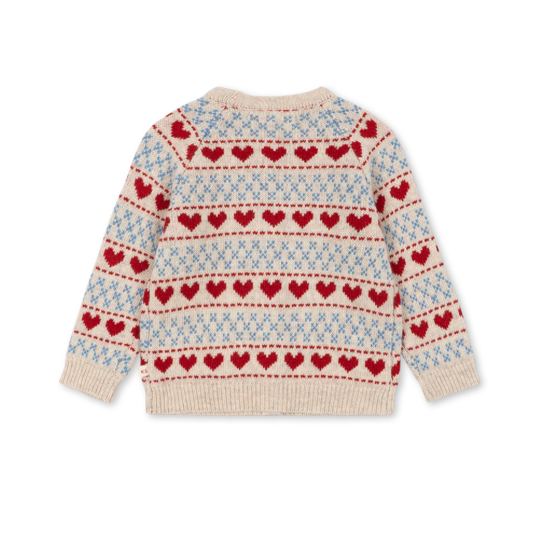 Konges Sløjd Belou Cardigan Heart