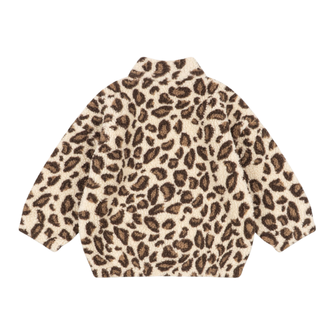 Konges Sløjd Jody Leopard Teddy Jacket