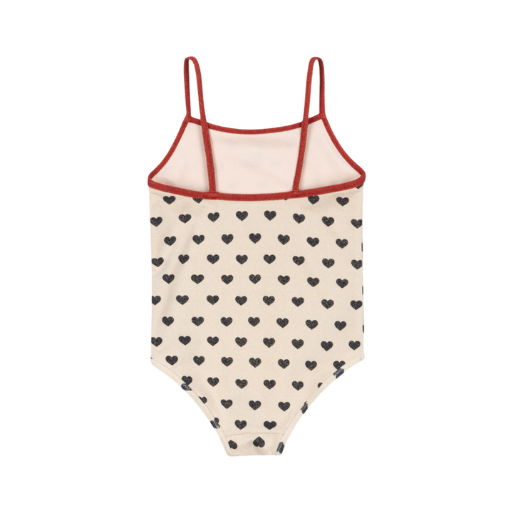 Konges Sløjd Manon Glitter Hearts Swimsuit