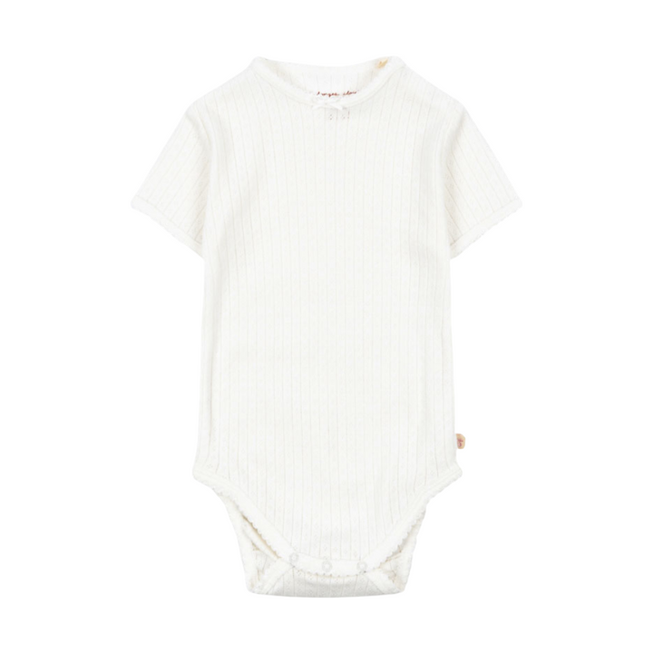 Konges Sløjd Minnie Pointelle SL Body White