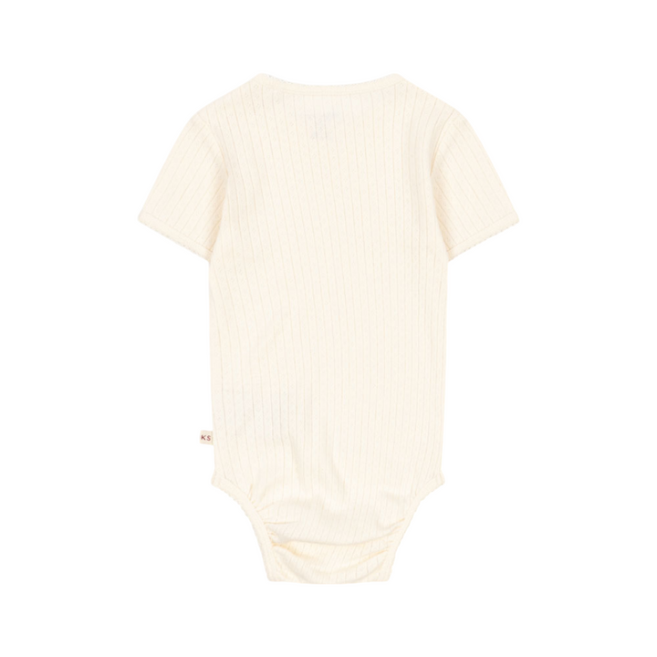 Konges Sløjd Minnie Pointelle SL Body Antique White