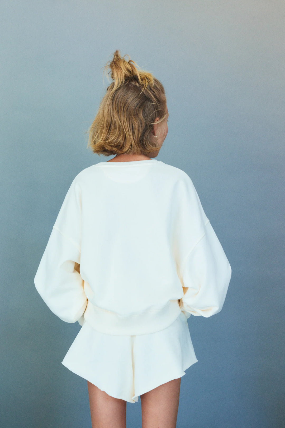 The New Society Mazus Teen Short Ecru