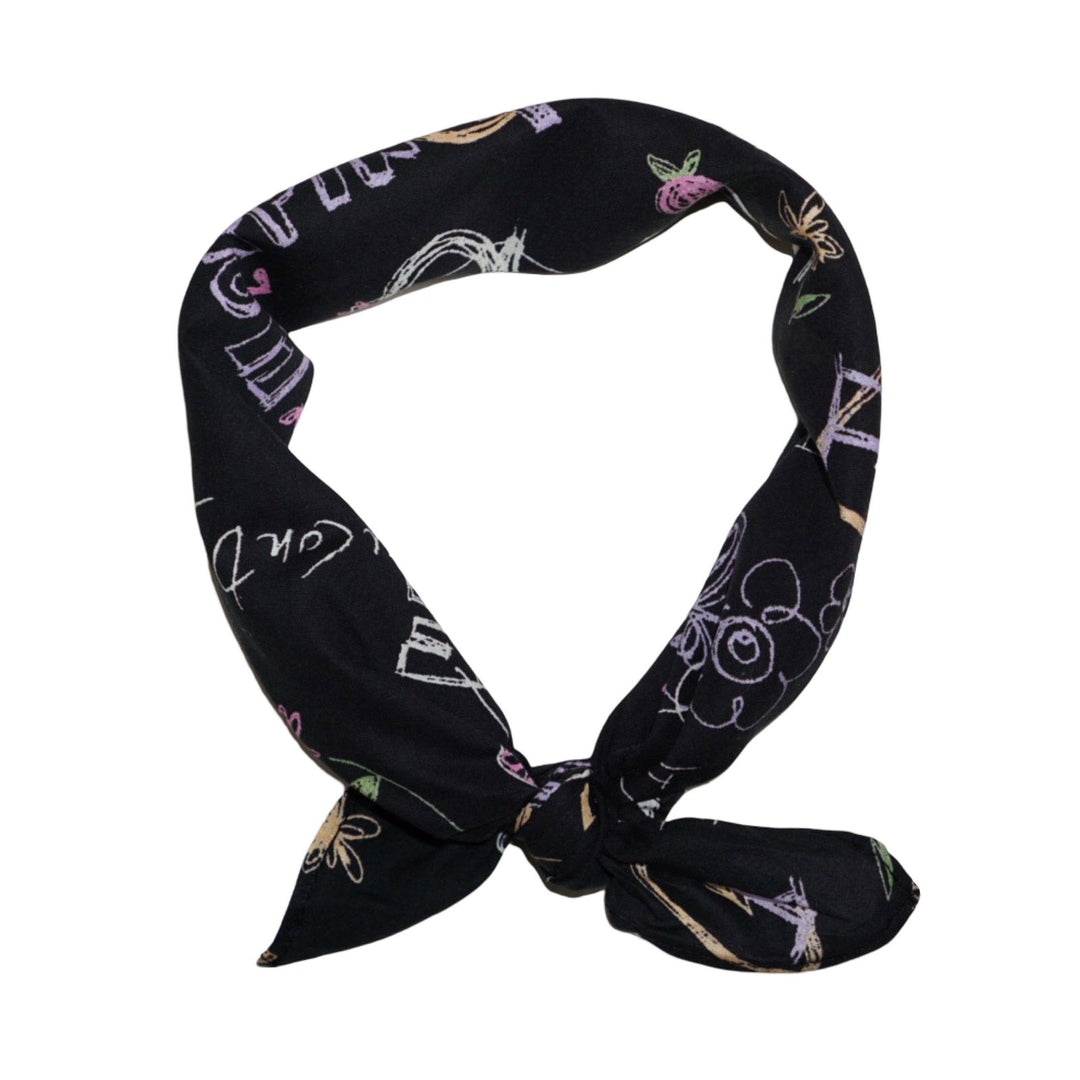 Love Bandana Black - La Gentile Store