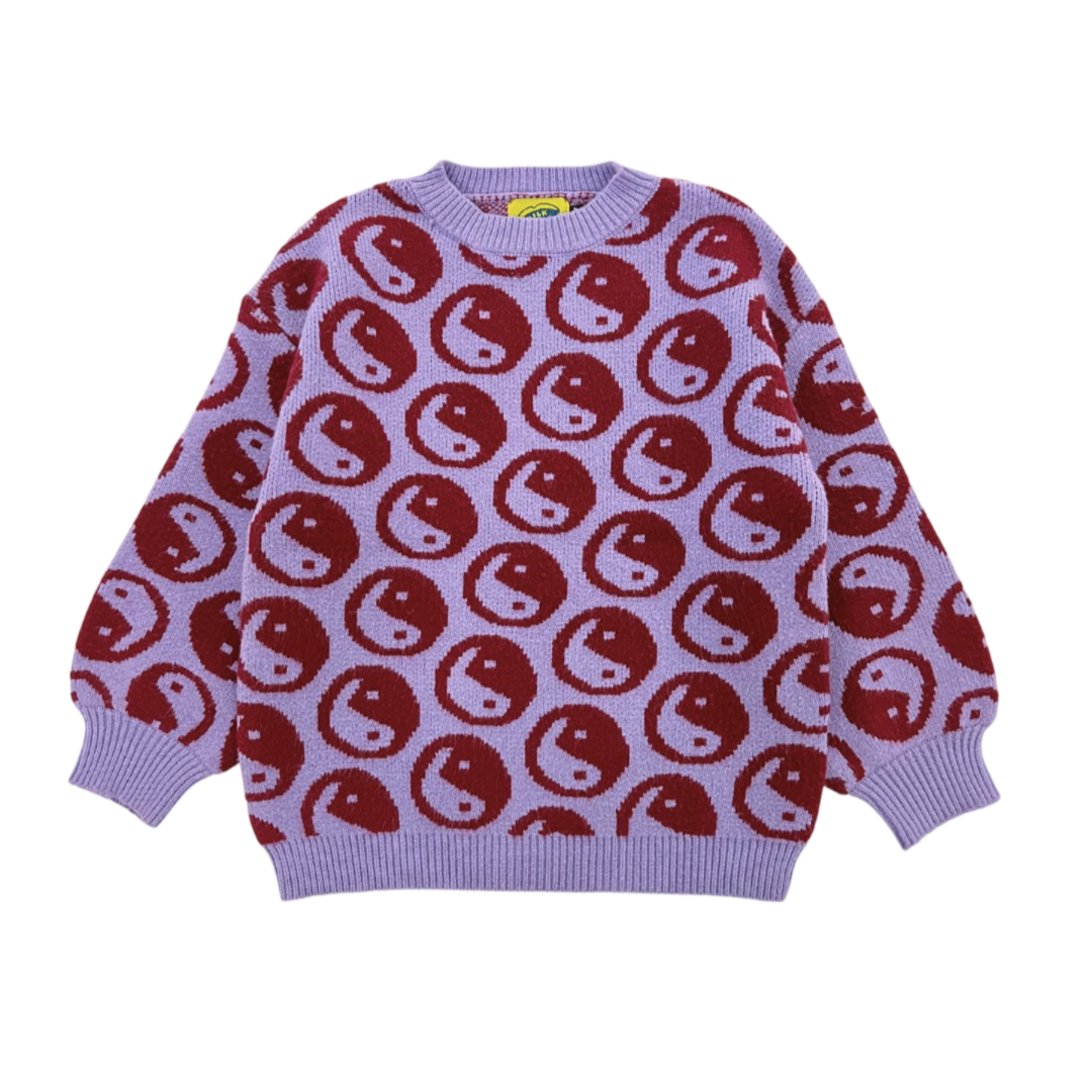 Milk Teeth Cosmos Sweater Violet - La Gentile Store