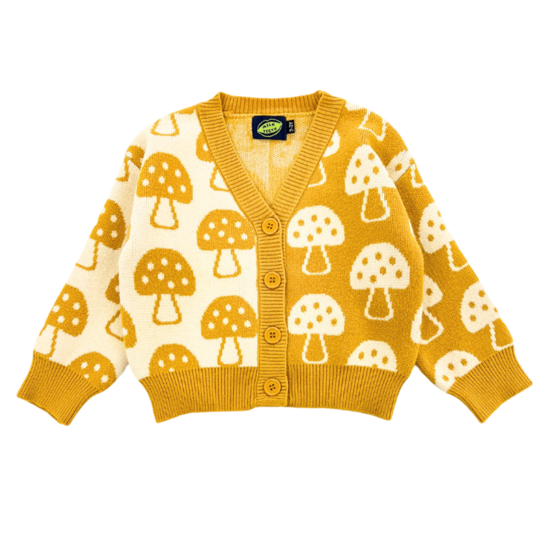 Milk Teeth Shroom Cardigan - La Gentile Store